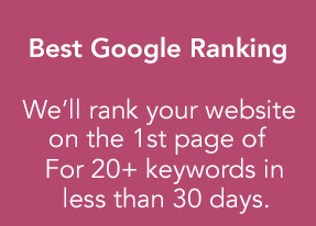 1st page of google ranking